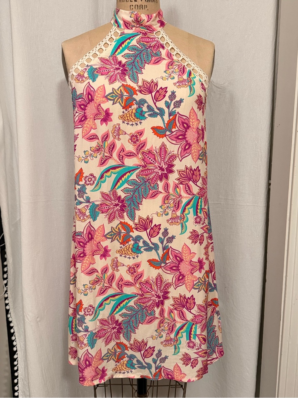 NWT Cupshe Halter Cover-up Dress sz S - Picture 3 of 11